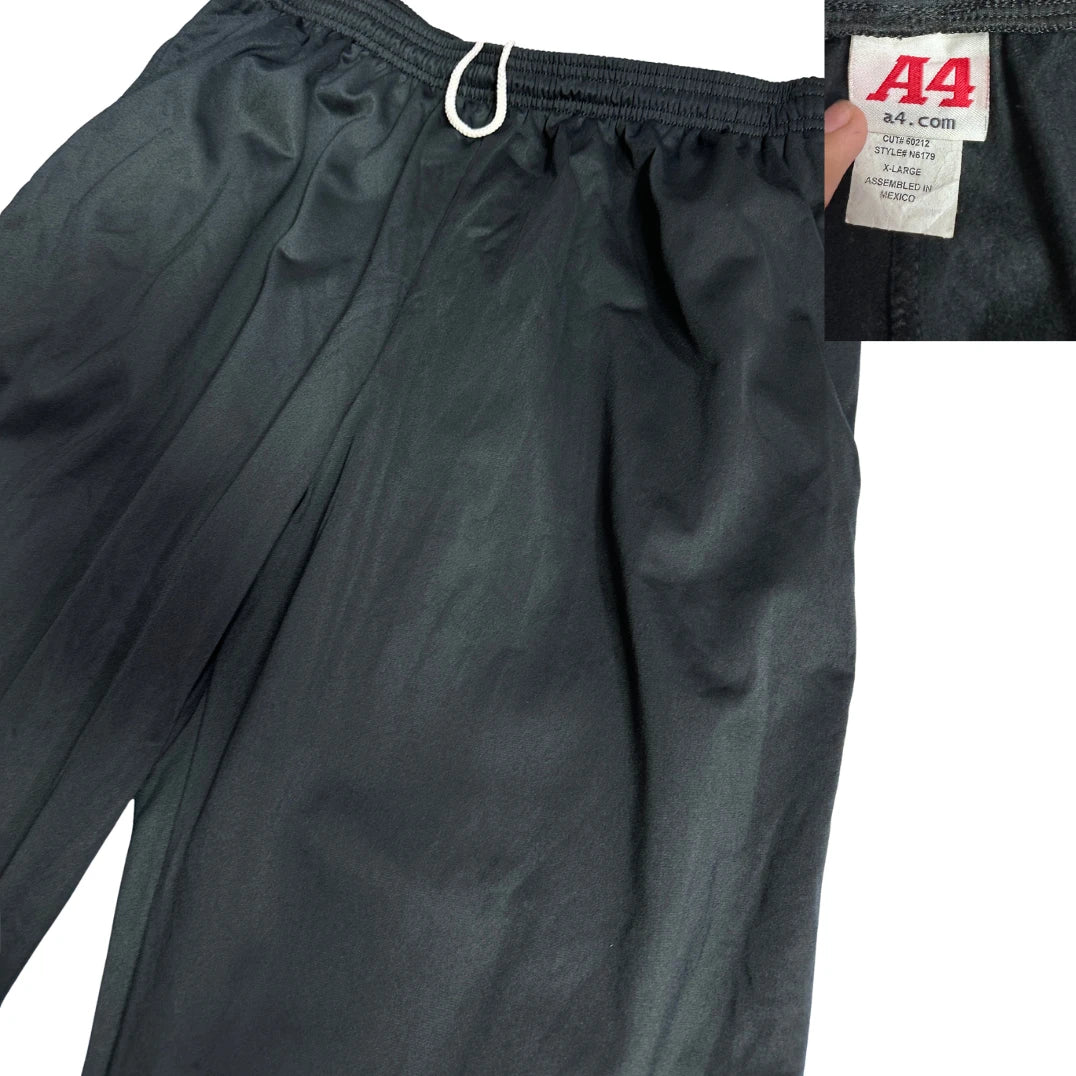 A4® Classic Black Lightweight Track Pants 🖤