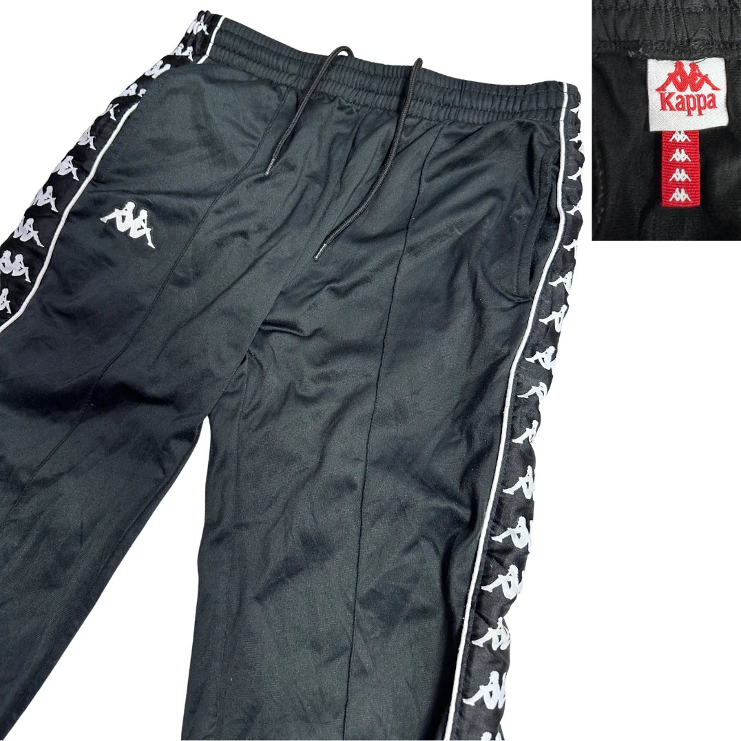 Kappa® Side Tape Track Pants ⚫(S)