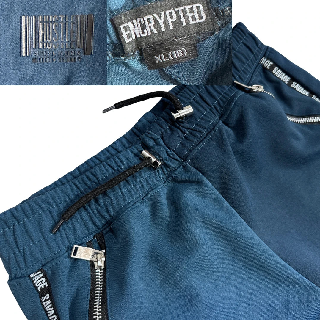 Encrypted® Hustle Graphic Jogger Pants (S)