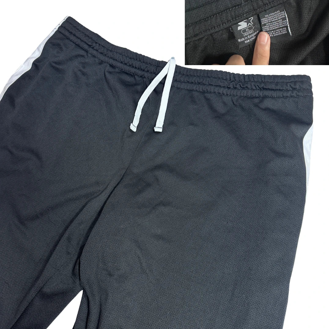 Starter® Grey Performance Track Pants with Side Panels 🏃(3XL)
