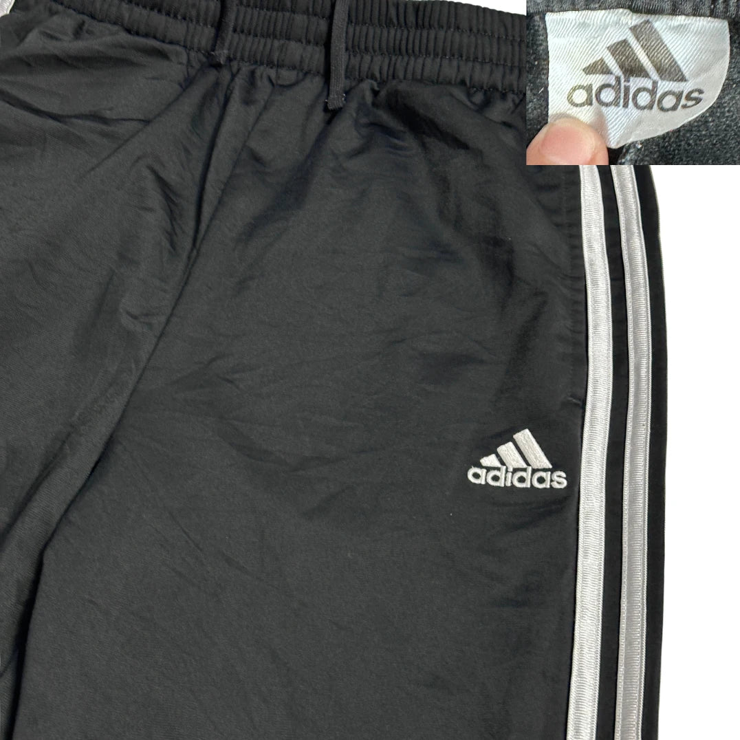 Adidas® Black Triple Stripe Track Trousers(M)