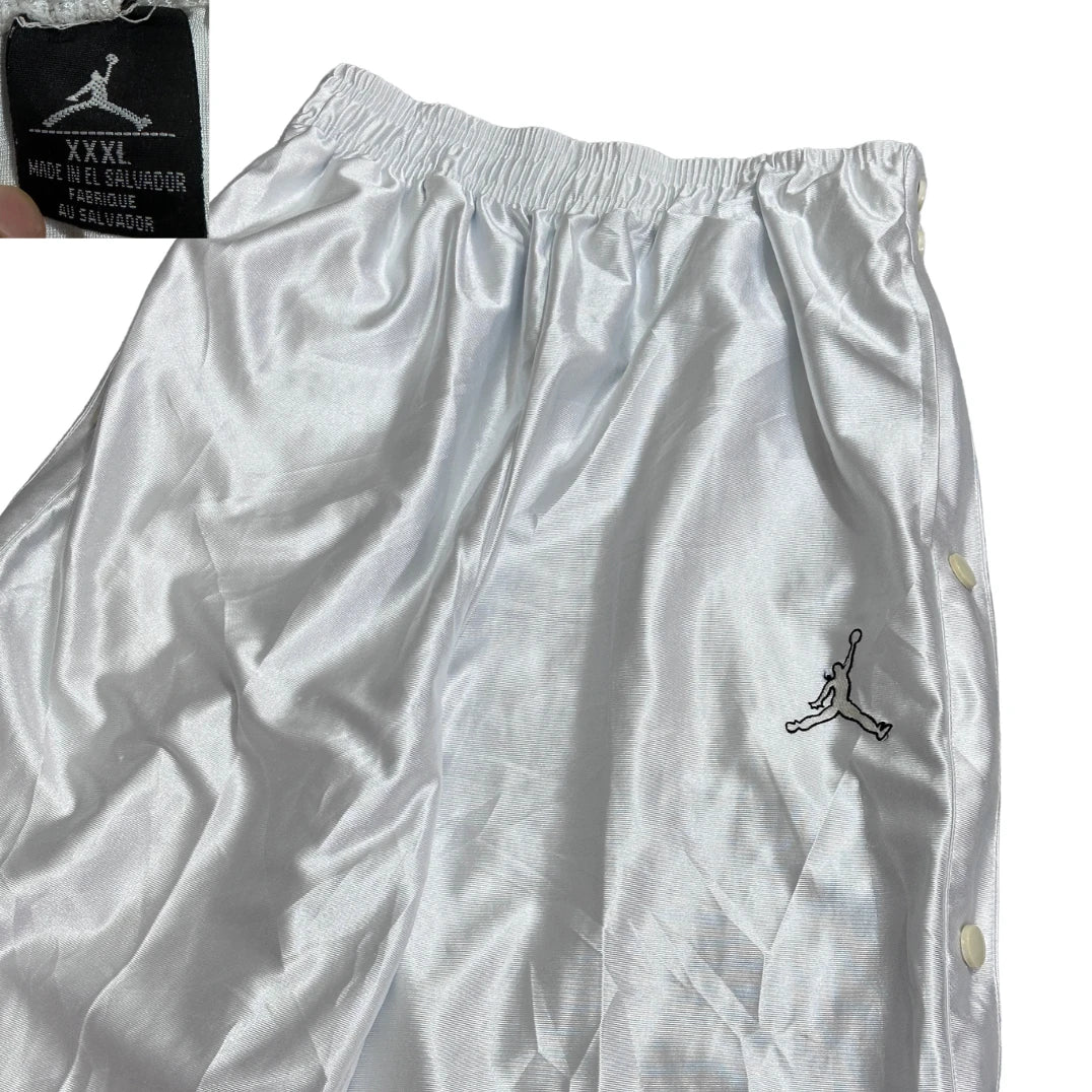 Jordan® White Snap Button Basketball Trousers 🏀(3XL)