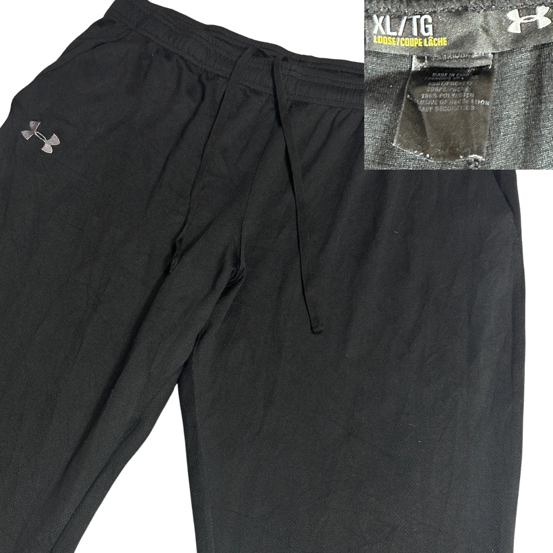 Under Armour® Black Loose Athletic Trousers (XL)