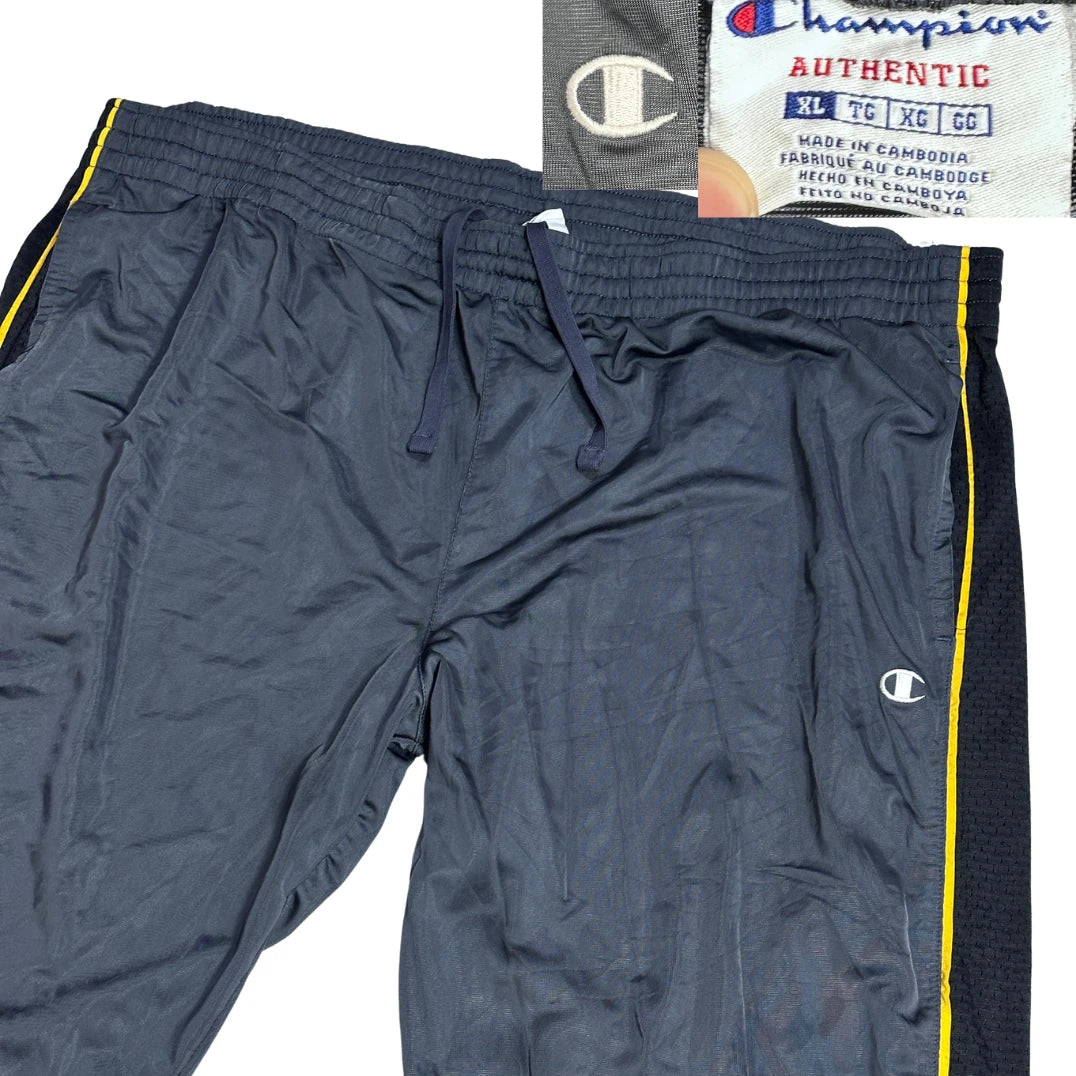 Champion® Navy Athletic Track Trousers(2XL)