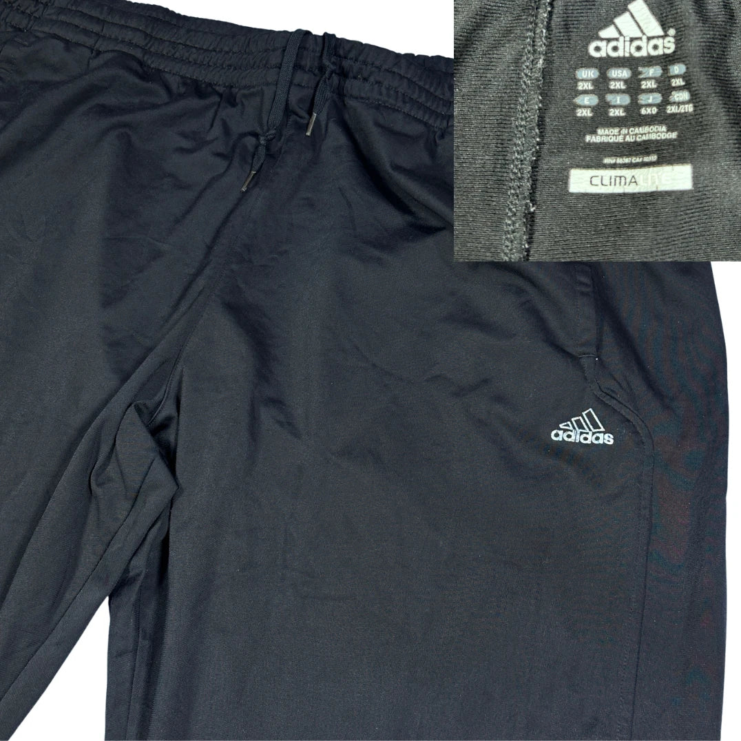 Adidas® Black Climalite Track Pants(2XL)
