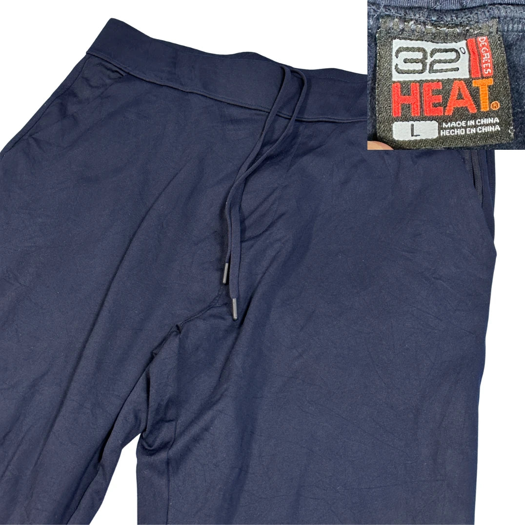32 Degrees® Navy Heat Performance Lounge Pants(L)