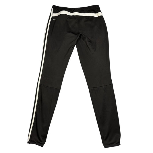 Adidas® Black Three Stripe Training Pants(M)