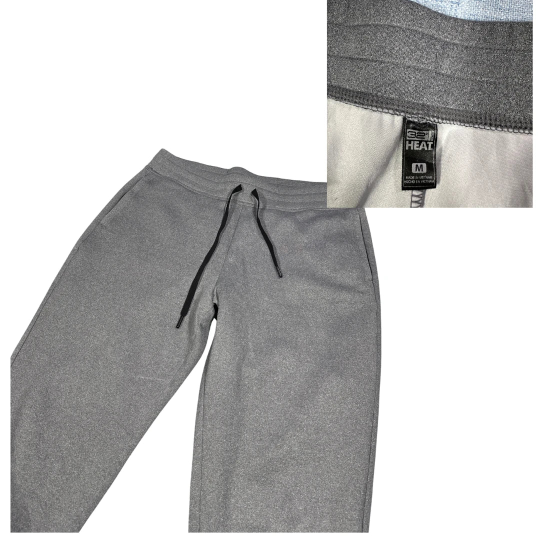 32 Heat® Grey Performance Jogger Trousers(M)