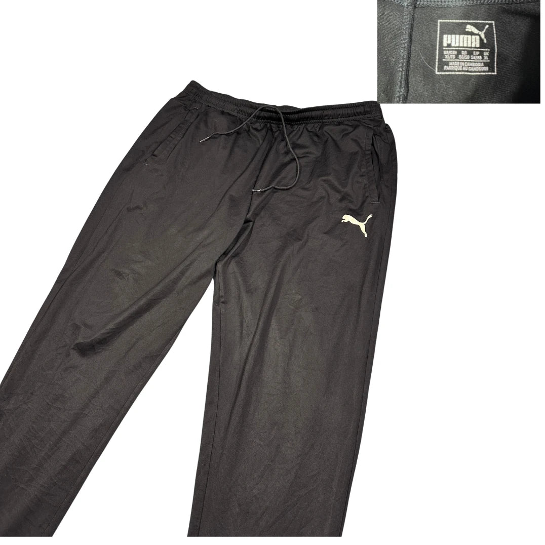 Puma® Black Athletic Training Track Pants(XL)