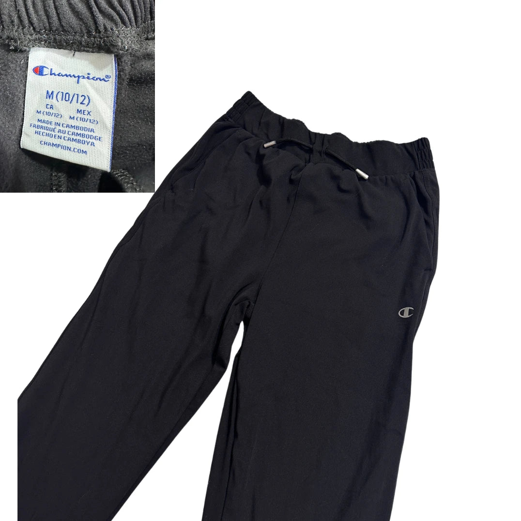 Champion® Black Athletic Jogger Pants(XS)