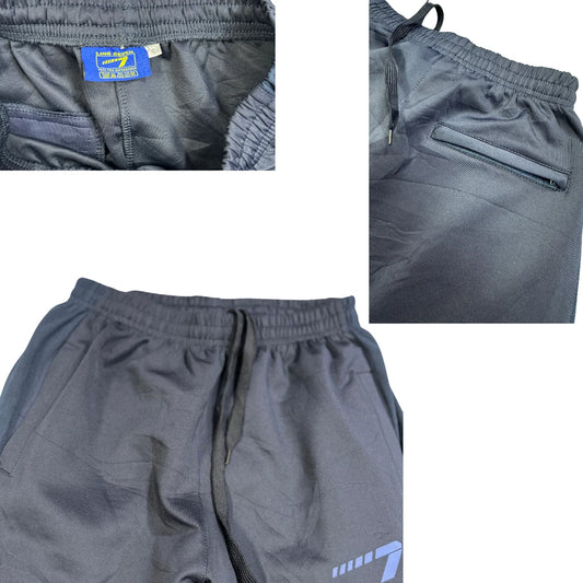 Line Seven® Black Athletic Performance Track Pants(S)