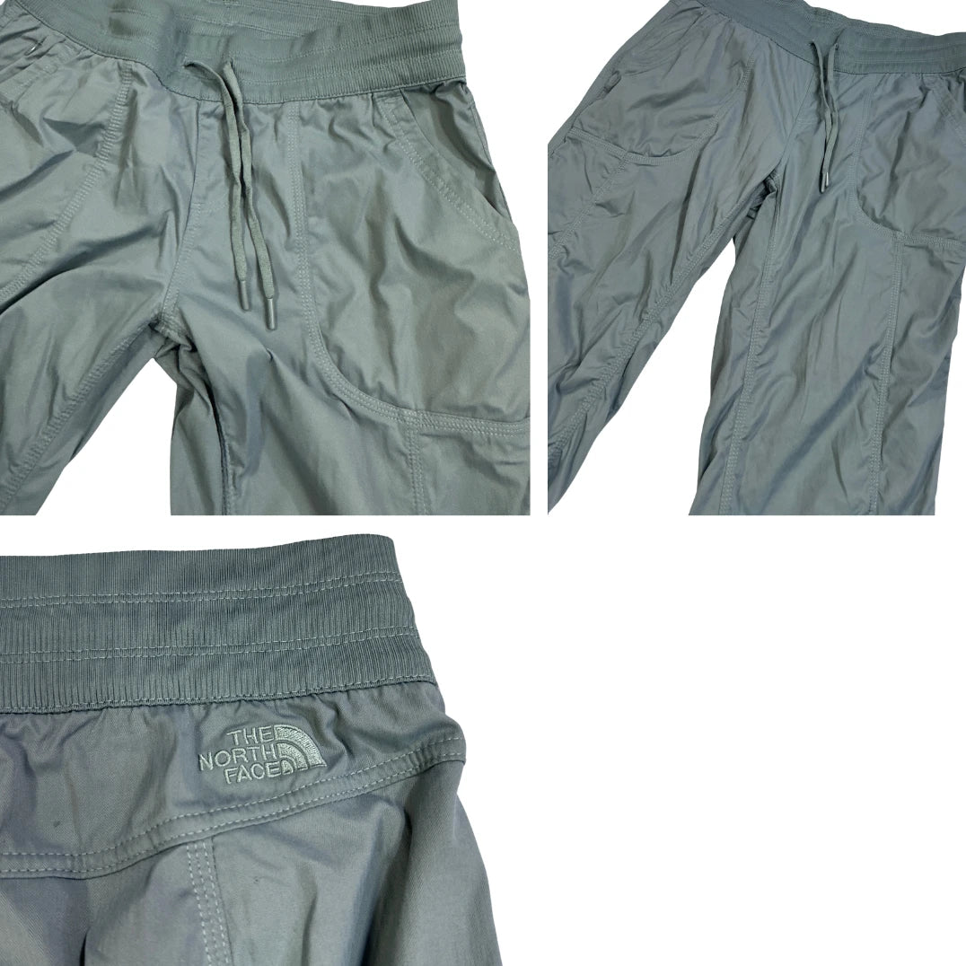 The North Face® Sage Green Women's Outdoor Capri Trousers(L)