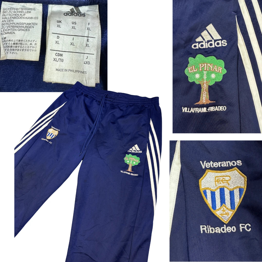 Adidas® Navy Blue Football Training Track Pants