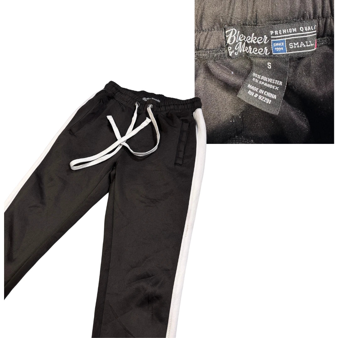 Bleecker & Mercer® Black Slim Track Pants(S)