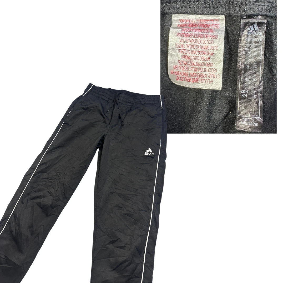Adidas® Black Sports Training Track Pants(M)