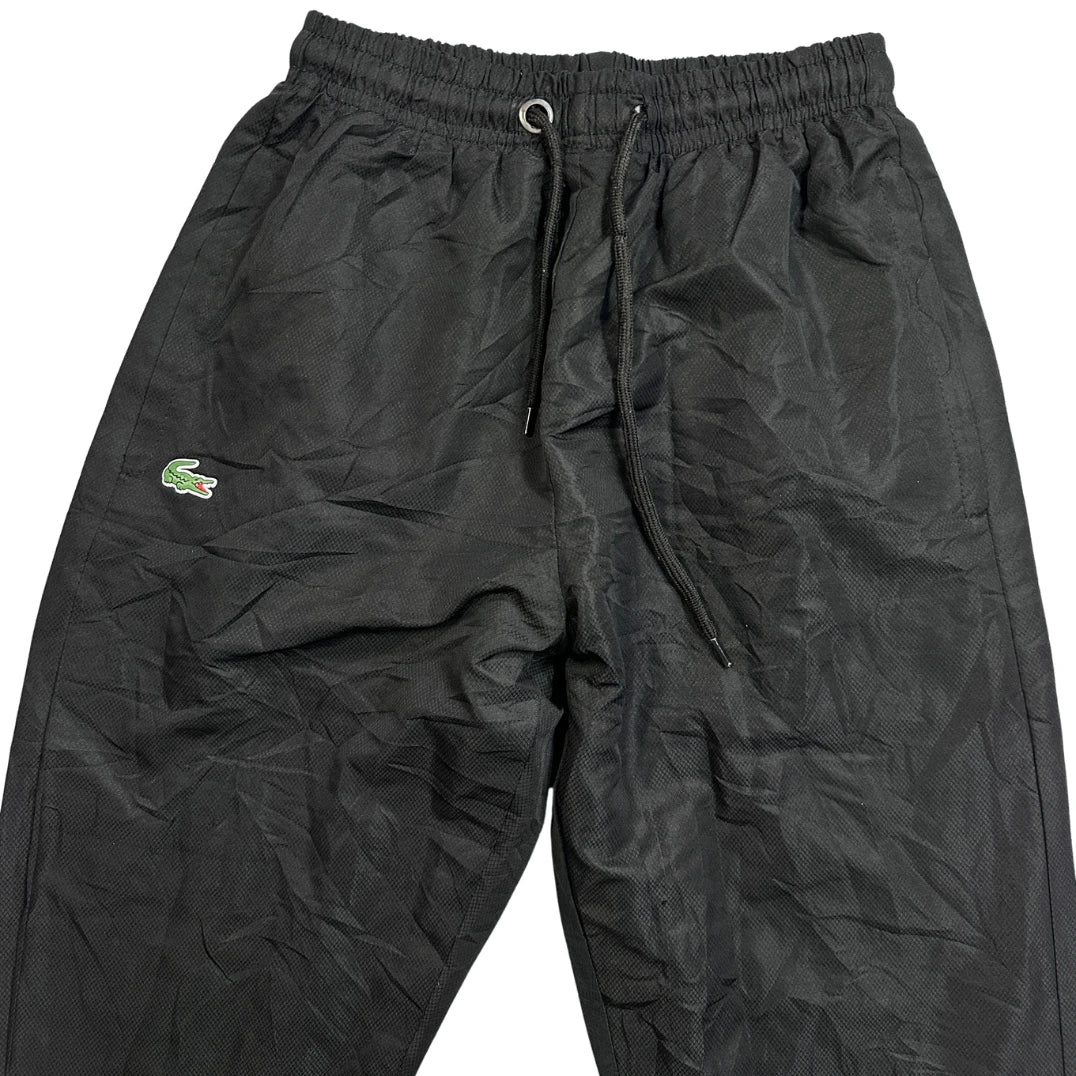 Lacoste® Black Windbreaker Track Pants(s)