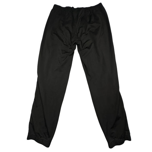 Adidas® Black Track Pants White Piping(XL)