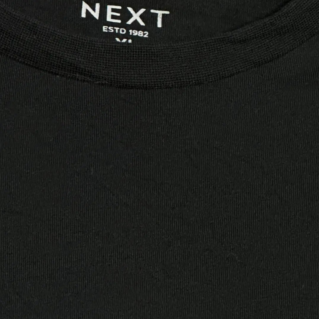 NEXT Black Crew Neck T-Shirt