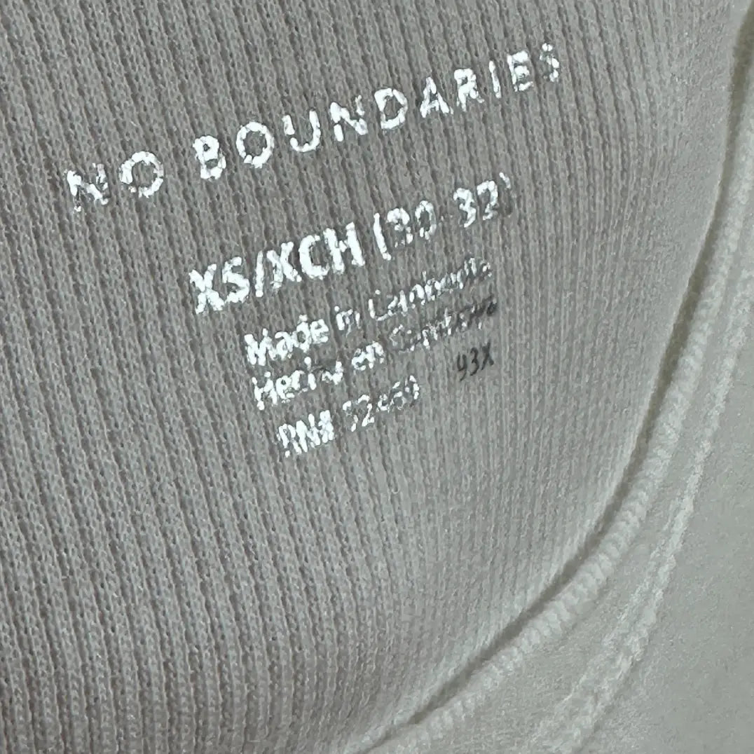 No Boundaries White Pocket Tee
