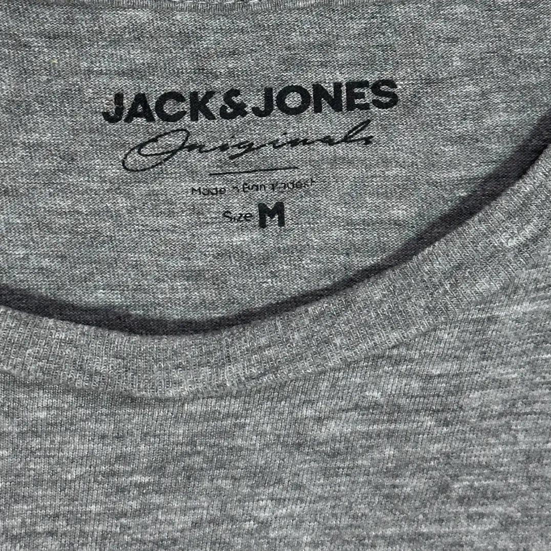 Jack & Jones Originals Core Grey Graphic Tee
