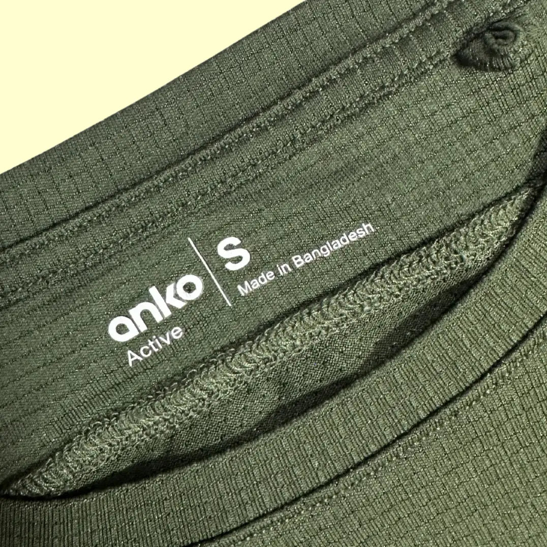 Anko Active olive green sports t-shirt,