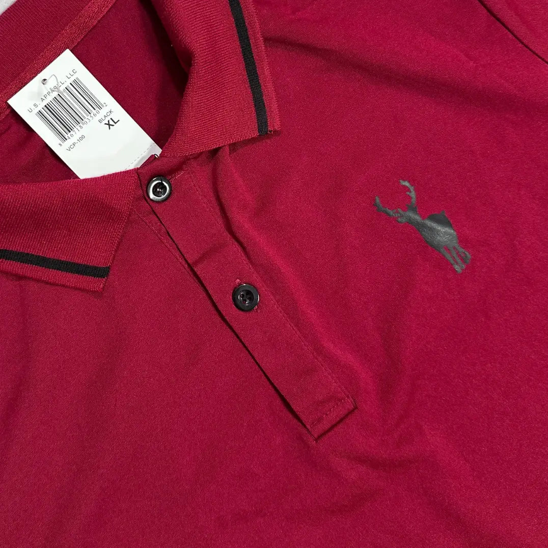 SHEIN Maroon Polo Shirt