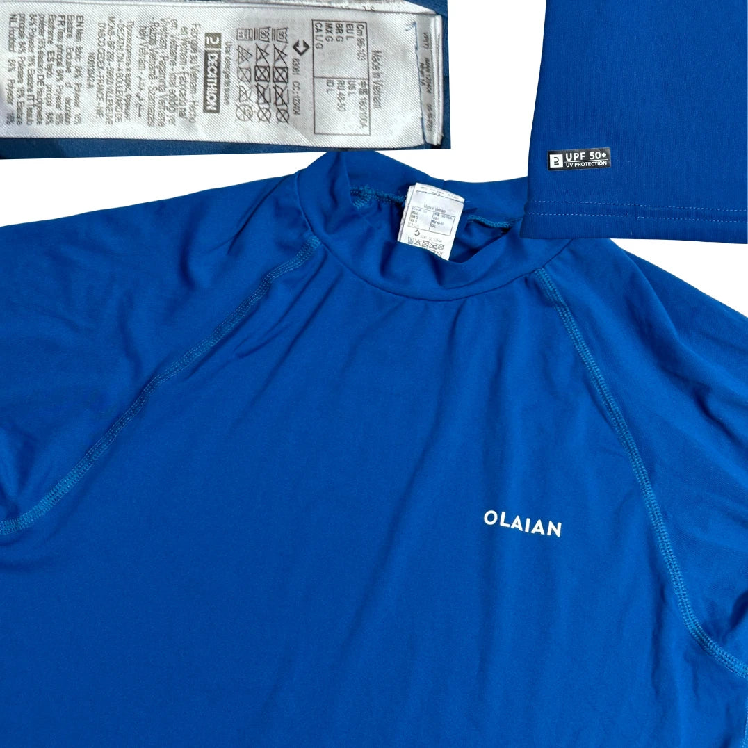 🌊 OLAIAN® Blue UV Protection Surf Performance T-Shirt(S)