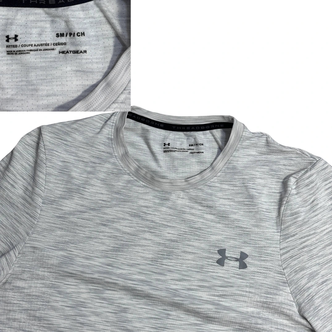Under Armour® Grey HeatGear Training T-Shirt(S)