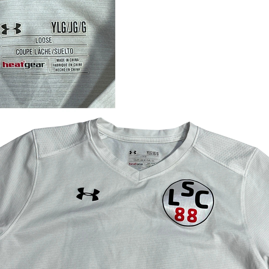 Under Armour® White HeatGear Sports T-Shirt(S)