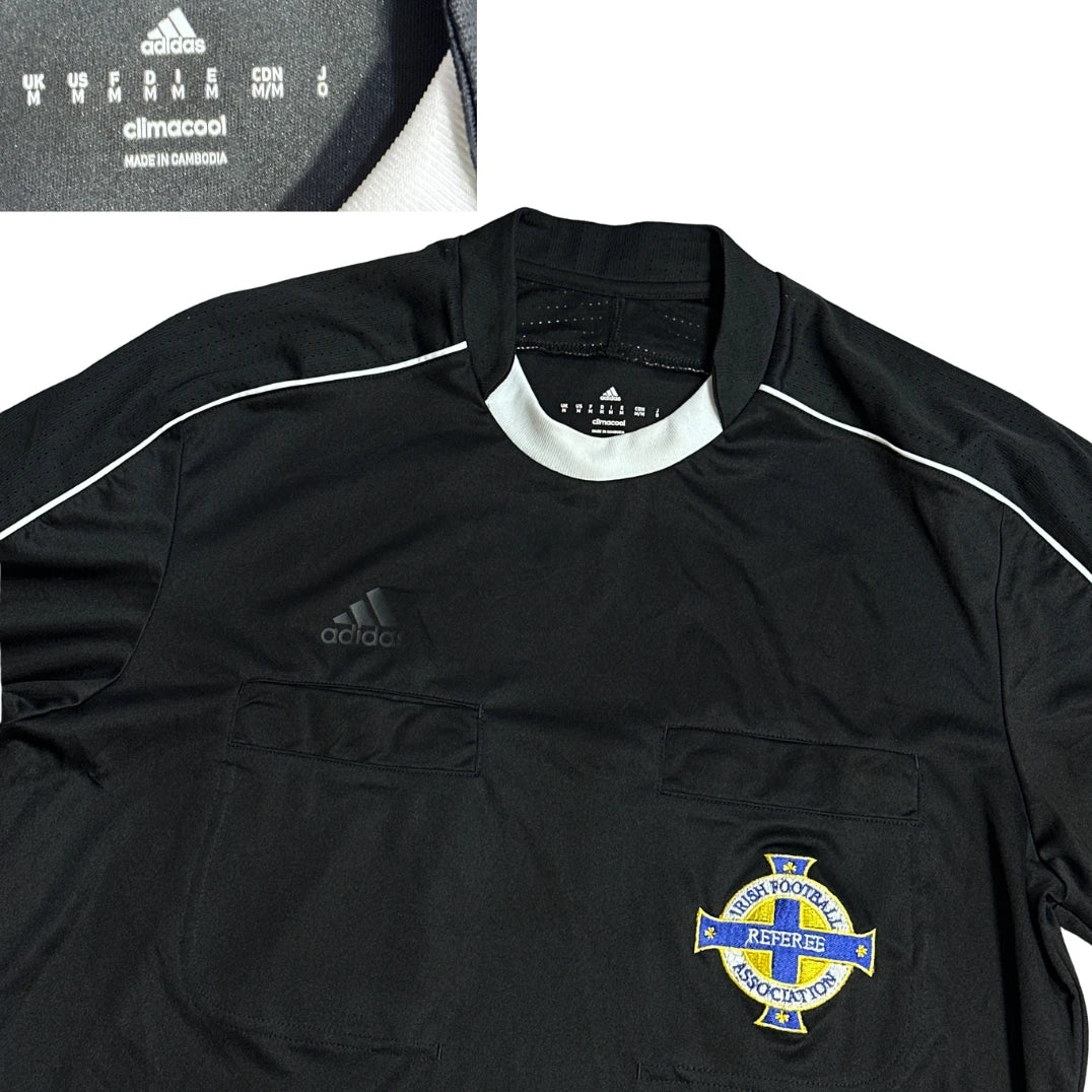 Adidas® Black Climacool Referee Sports Jersey(M)