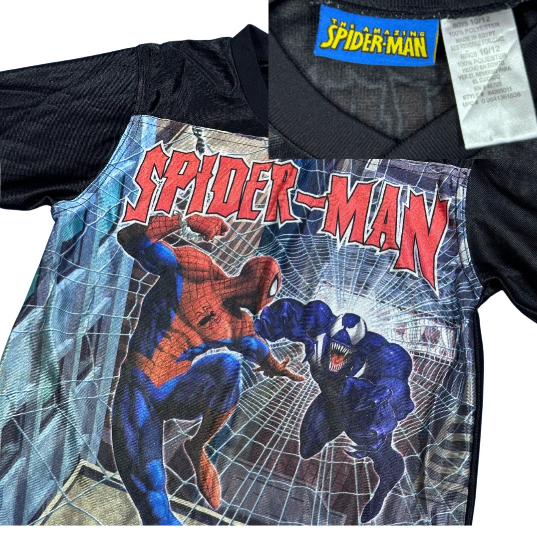 Spider-Man® Black Graphic Character T-Shirt(XS)