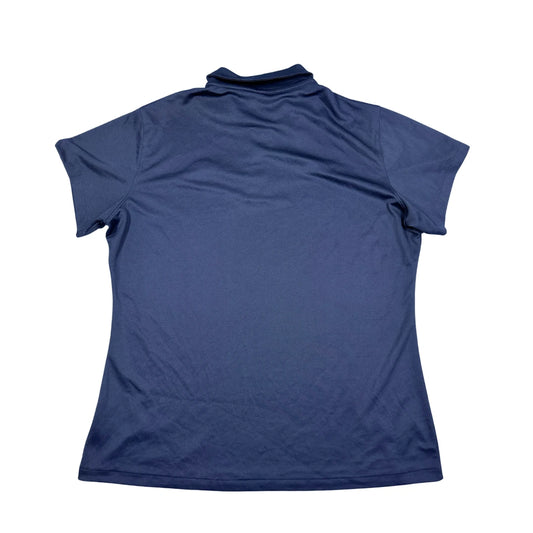 Nike® Navy Dri-FIT Performance Polo Shirt(XL)