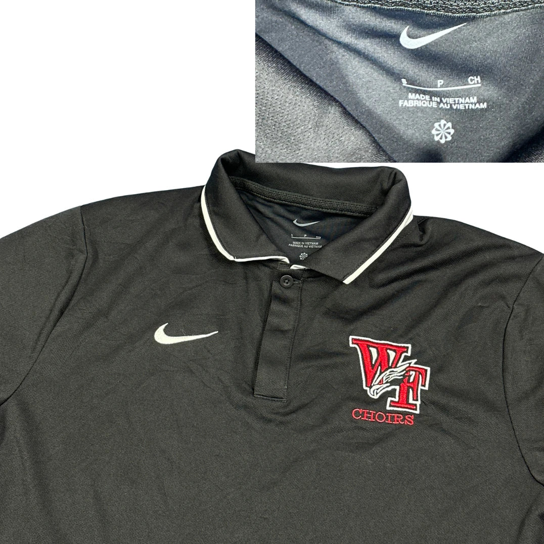 Nike® Black Dri-FIT Polo Shirt(S)
