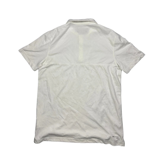 Jordan® White Basketball Polo Shirt(M)
