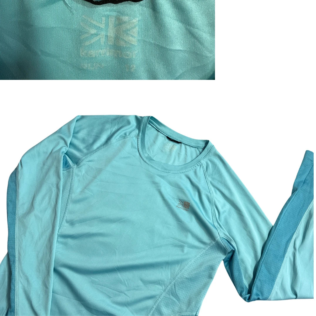 Karrimor® Sky Blue Performance Long Sleeve T-Shirt(S)
