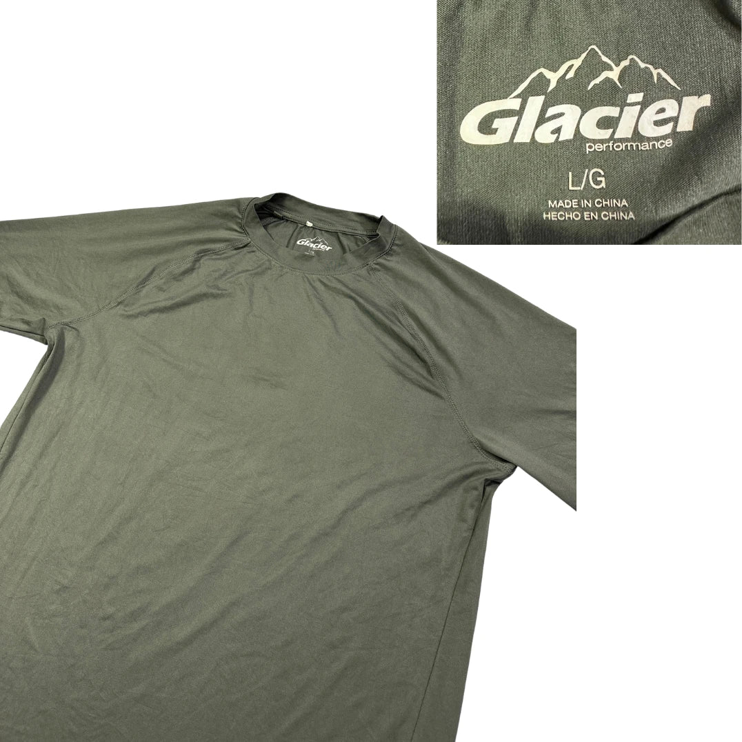 Glacier® Olive Performance T-Shirt(L)