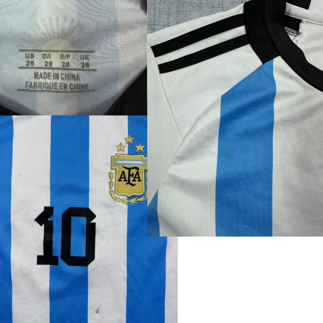 Adidas® White Argentina Football Jersey
