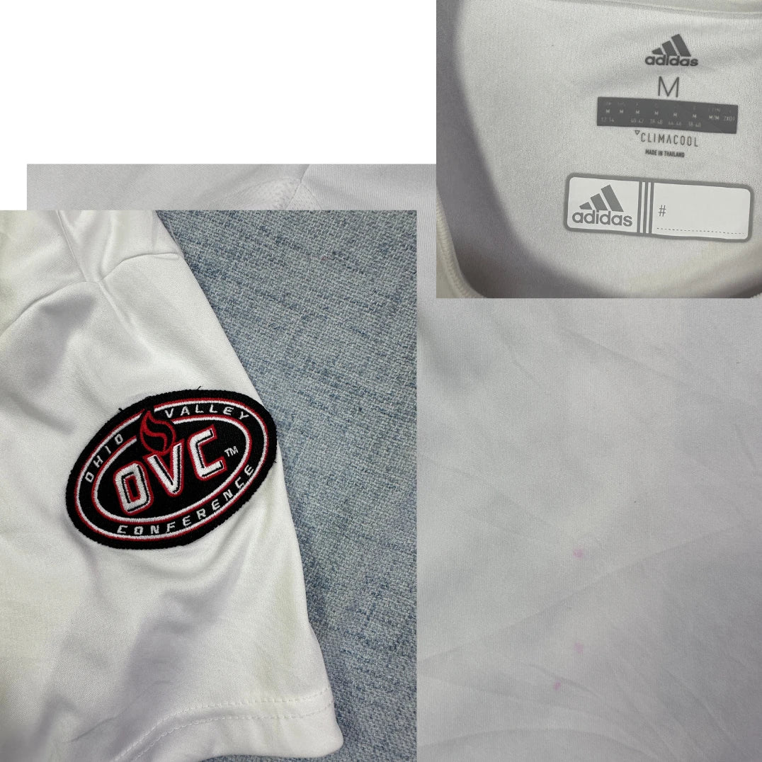 Adidas® White Graphic Sports T-Shirt