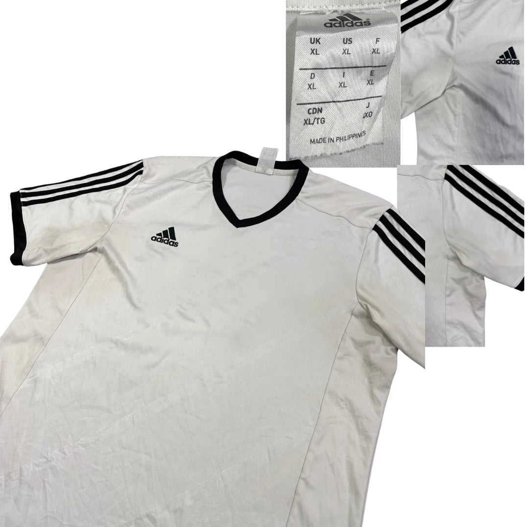 ⚽ Adidas® White Climalite Performance Jersey(XL)