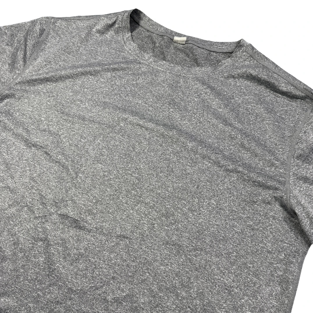 Grey Crew Neck Performance T-Shirt(L)