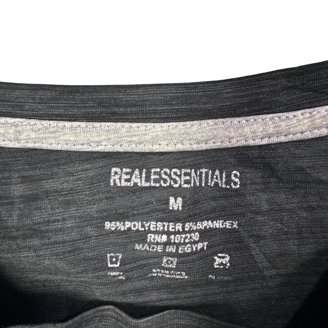 Real Essentials® Charcoal Performance T-Shirt(M)
