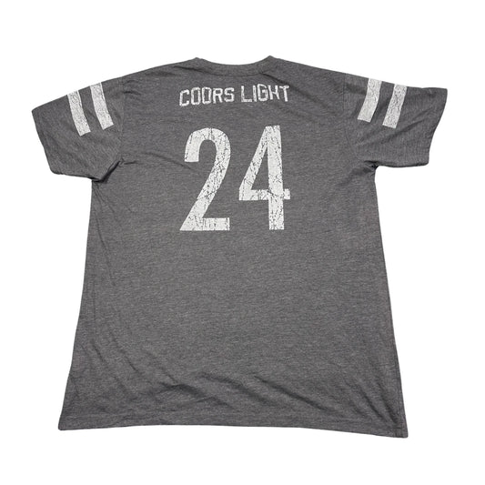 Coors Light® Football T Shirt(L)