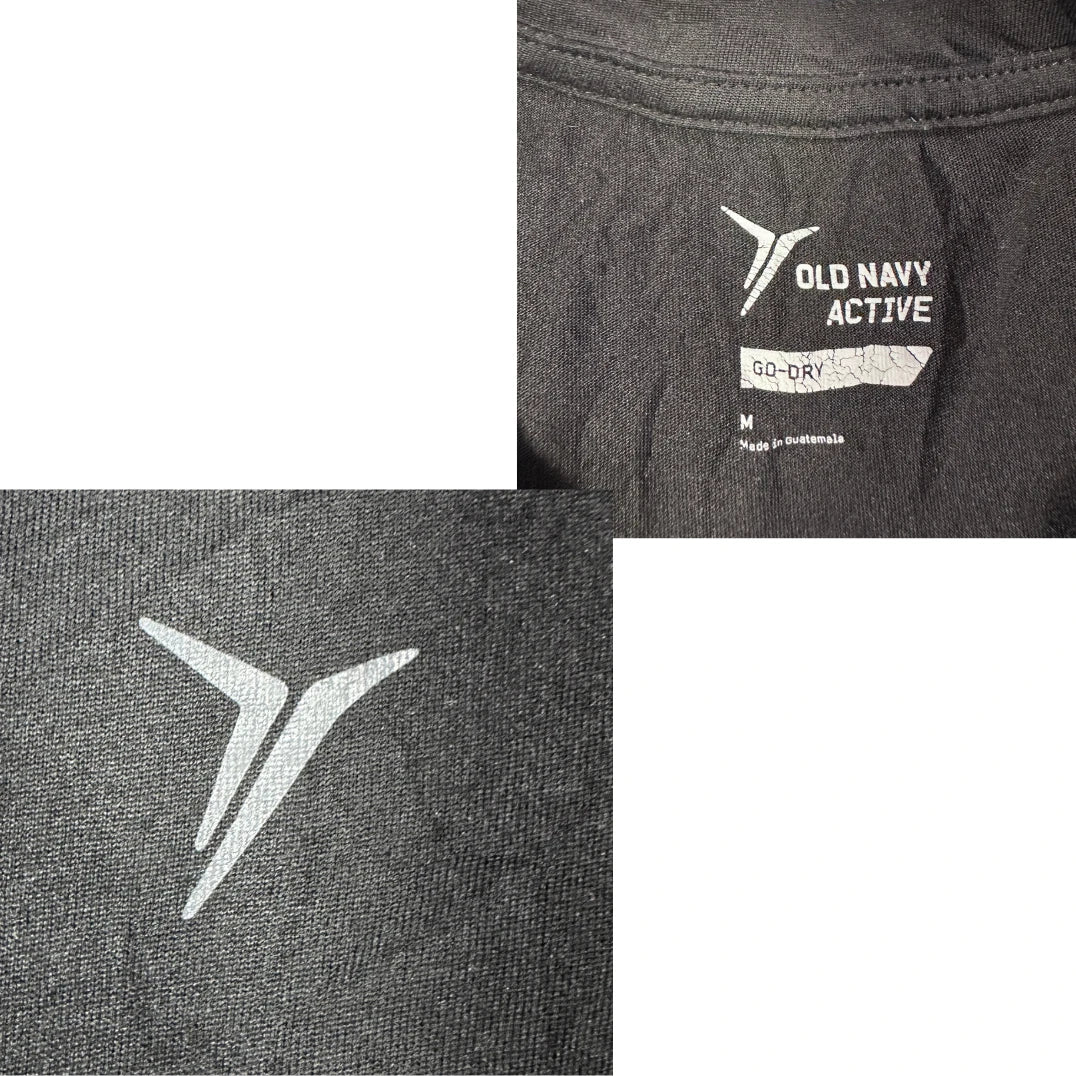 Old Navy Active® Black Performance T-Shirt(M)