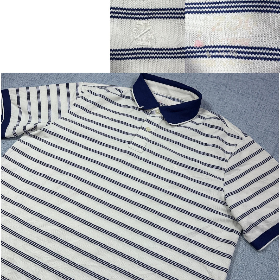 IZOD® Striped Polo Shirt(XL)