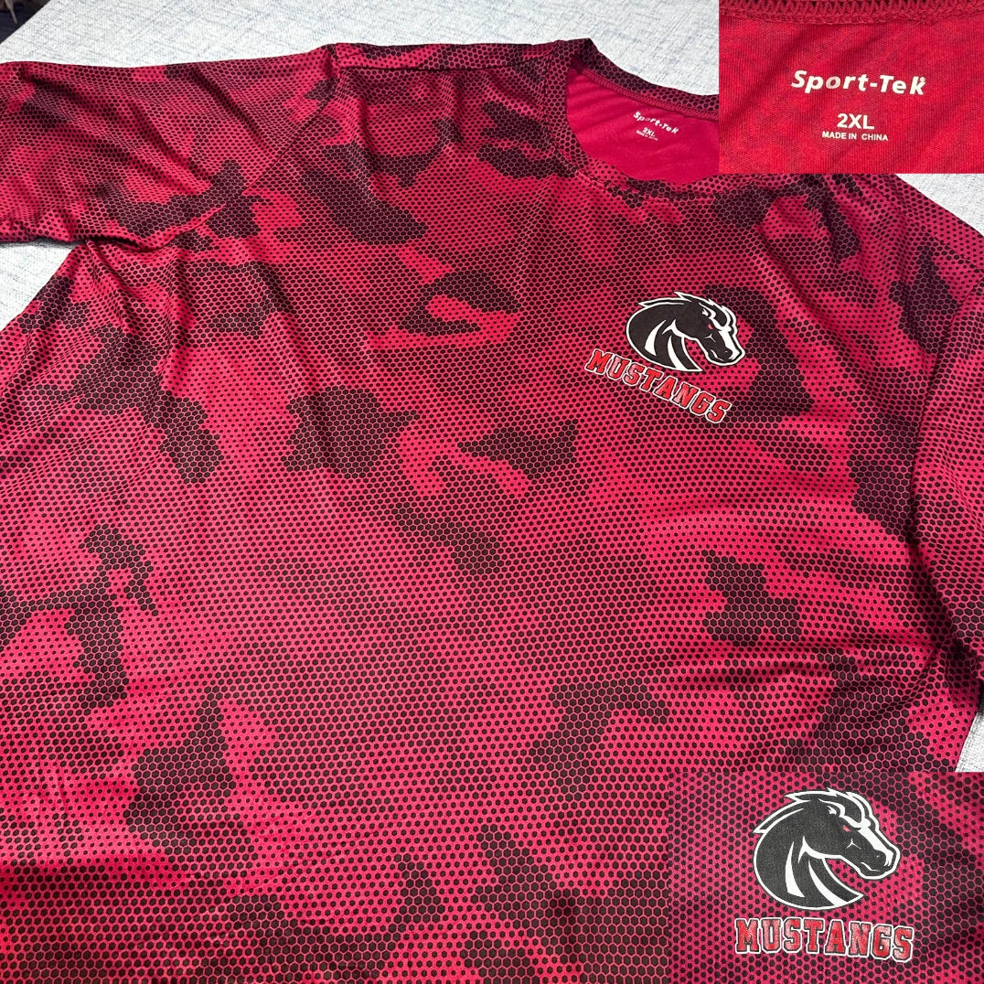 Sport Tek® Mustangs Sports T Shirt(2XL)