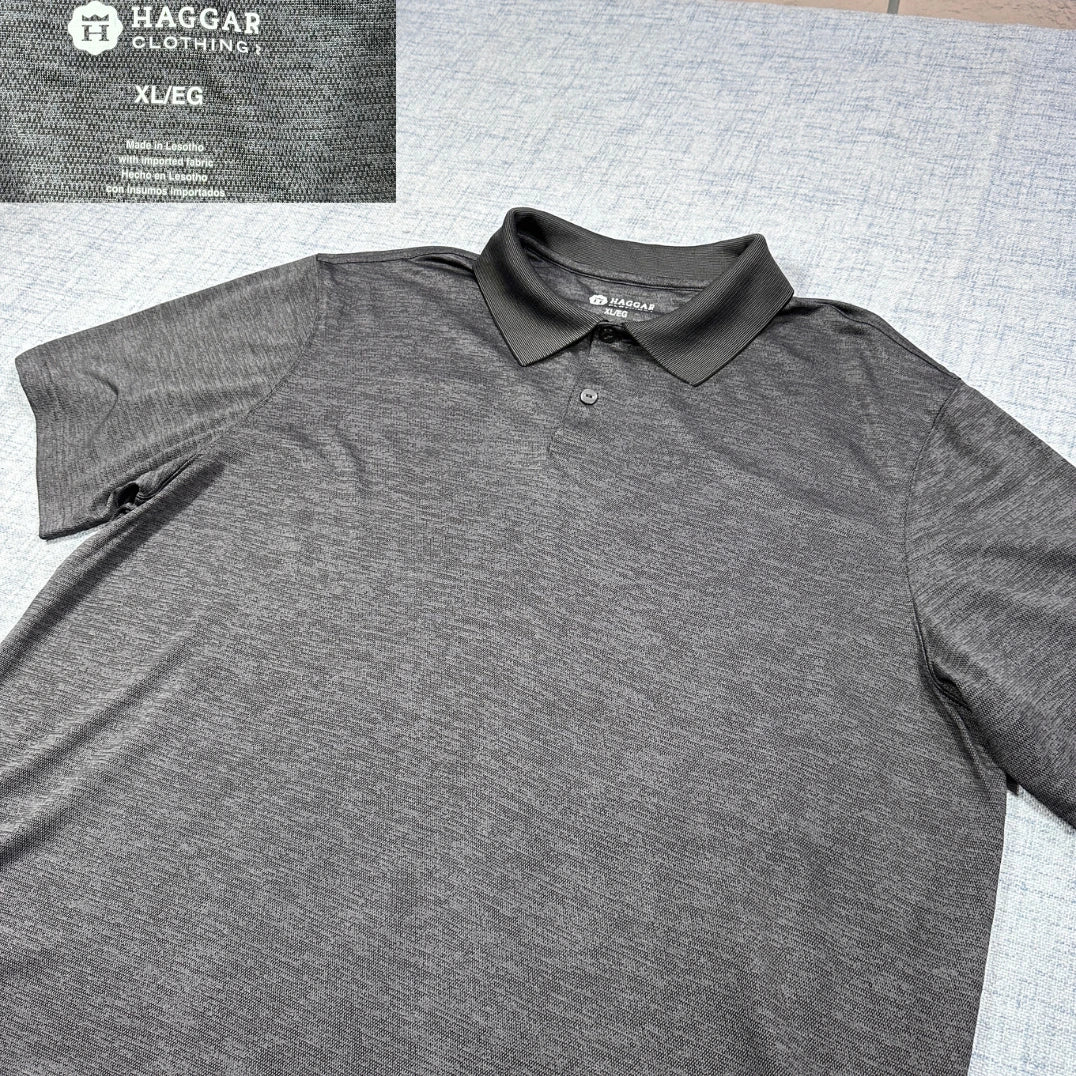 Haggar® Heather Polo Shirt(XL)