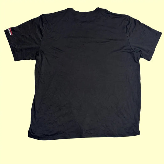 Classic black Ripken Baseball t-shirt with bold front print.