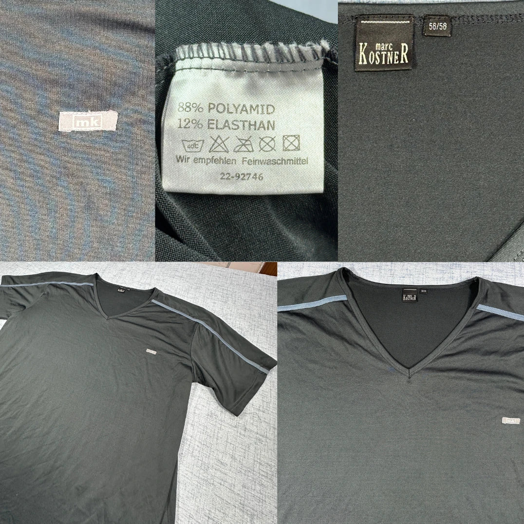 Marc Kostner® V Neck T Shirt(XL)