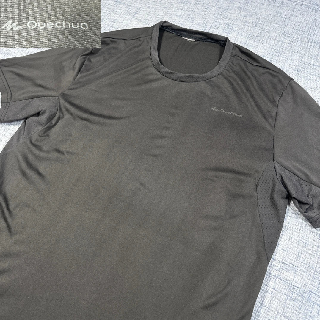 Quechua® Charcoal Sports T Shirt Mesh-S