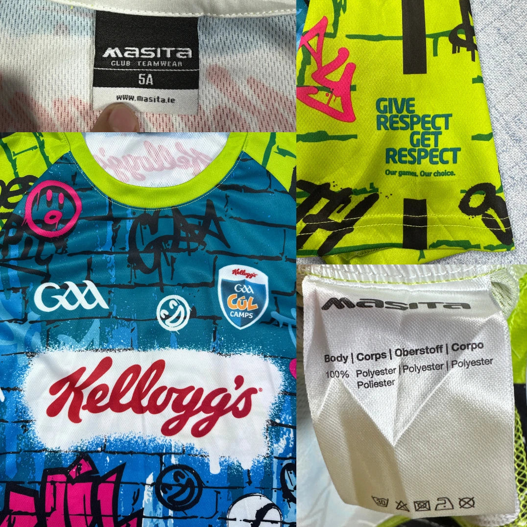 Masita® Multicolor Sports Jersey Graphic-S